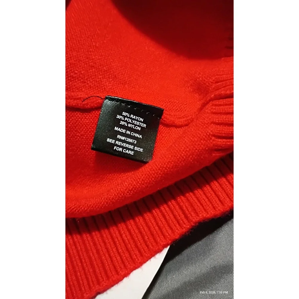Ultra GAME NFL Kansas City Chiefs‎ Red Sweater Size M Team Apparel